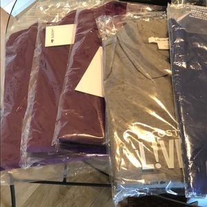 Lacoste women’s 5 button polos. New w/ tags.